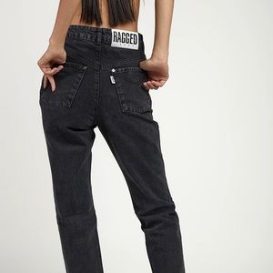 Ragged Priest- Cougar mom jean -- charcoal